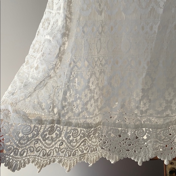 White Lace Dress - Picture 2 of 3